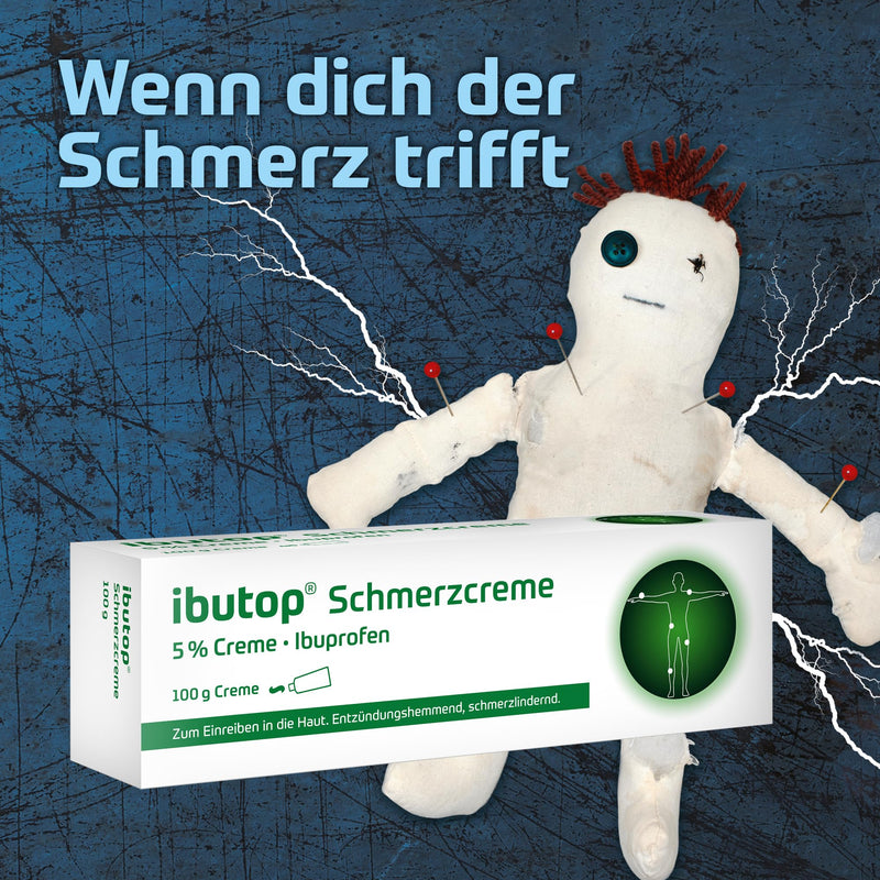 ibutop pain cream 5%, for inflammatory rheumatic diseases and chronic joint and muscle pain, with ibuprofen, anti-inflammatory, long-lasting, cream 150g - NewNest Australia