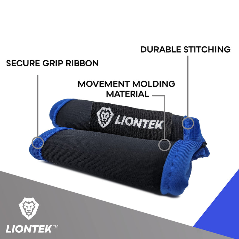 LIONTEK BJJ Outer Double Finger Sleeve Tape Replacement (Pinky-Ring/Pointer-Middle Finger) Small - NewNest Australia