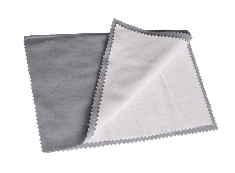 Pro Size Polishing Cleaning Cloth Pure Cotton Made in USA for Gold, Silver, and Platinum Jewelry, Watch Coins Eco Friendly Tarnish Remover Large Cleaner Cloth 11 x 14 in. Keeps Jewelry Clean and Shiny - NewNest Australia