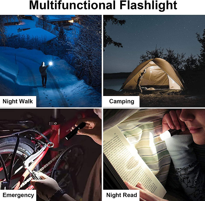 UltraTac K1 Mini LED Flashlight 180lm Waterproof with Tail Switch, AAA Keychain Flashlights for EDC, Camping, Hiking, Outdoor Activity and Emergency Lighting (BROWNISH GRAY) 1 Brownish Gray - NewNest Australia