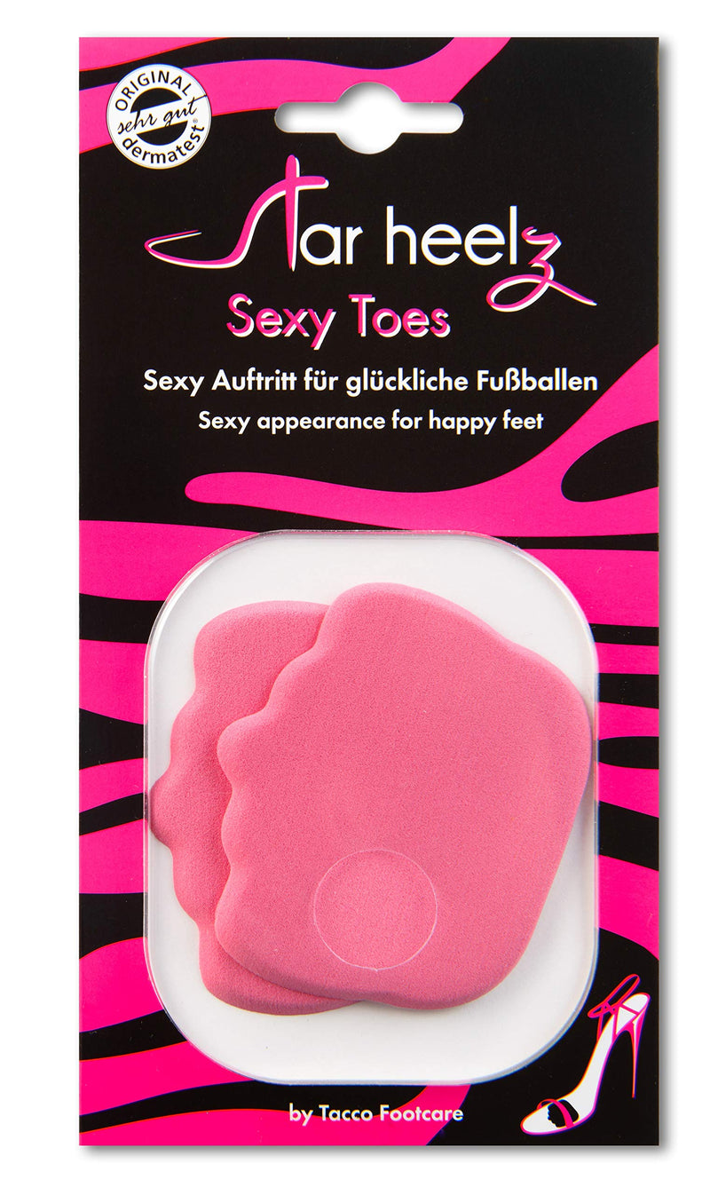 Tacco Start Heelz 1 Pair (Pink) Bunion And Forefoot Pads Insoles Shoe Insoles For Women Shock Absorbing Foam Latest Generation Sexy Toes By Tacco Start Heelz - NewNest Australia