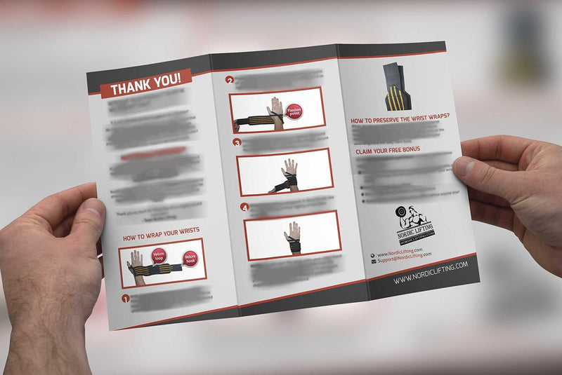 Nordic Lifting Wrist Wraps (2 Pairs/4 Wraps) 14" for Weightlifting | Cross Training | Powerlifting - for Women & Men - Improve Hand Strength & Support During Weight Lifting 1 Year Warranty Black/Pink & Black/Purple - NewNest Australia