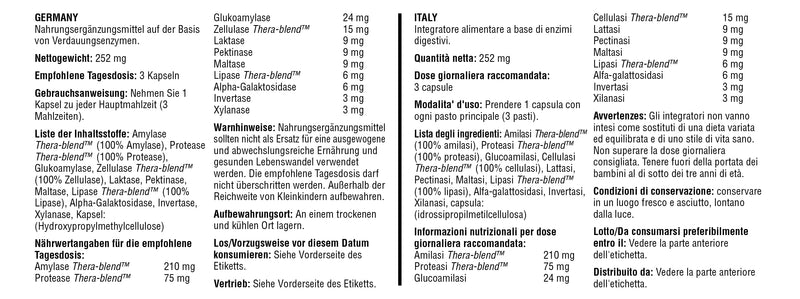 Enzymedica -Digest Basic, enzyme formula, reduces gas formation and bloating, improves nutrient absorption and energy, with ATP, magnesium, phytase, gluten free, dairy free, 90 capsules - NewNest Australia