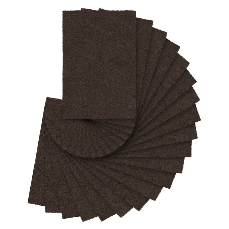 Dura-Gold 6" x 9" Premium Maroon General Purpose Scuff Pads, 20/ Pack - NewNest Australia