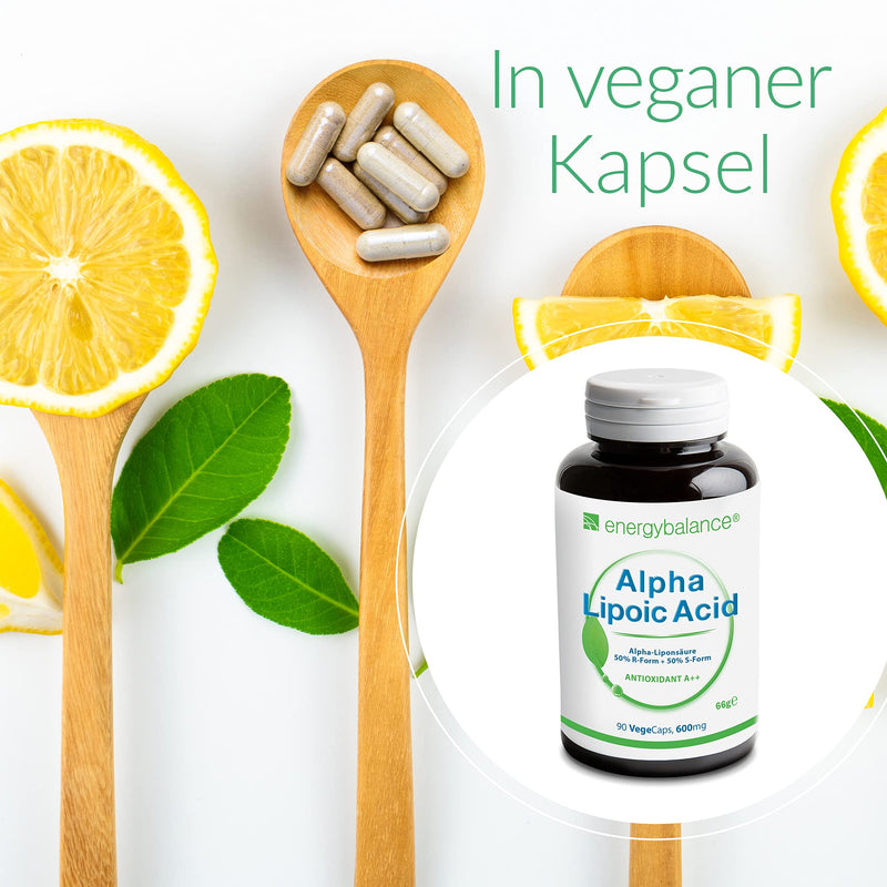 Alpha Lipoic Acid 600 mg – 90 Vegecaps - NewNest Australia