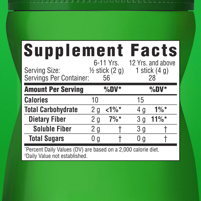 Benefiber On The Go Prebiotic Fiber Supplement Powder for Digestive Health, Daily Fiber Powder, Unflavored Powder Stick Packs - 36 Sticks (Pack of 2) - NewNest Australia