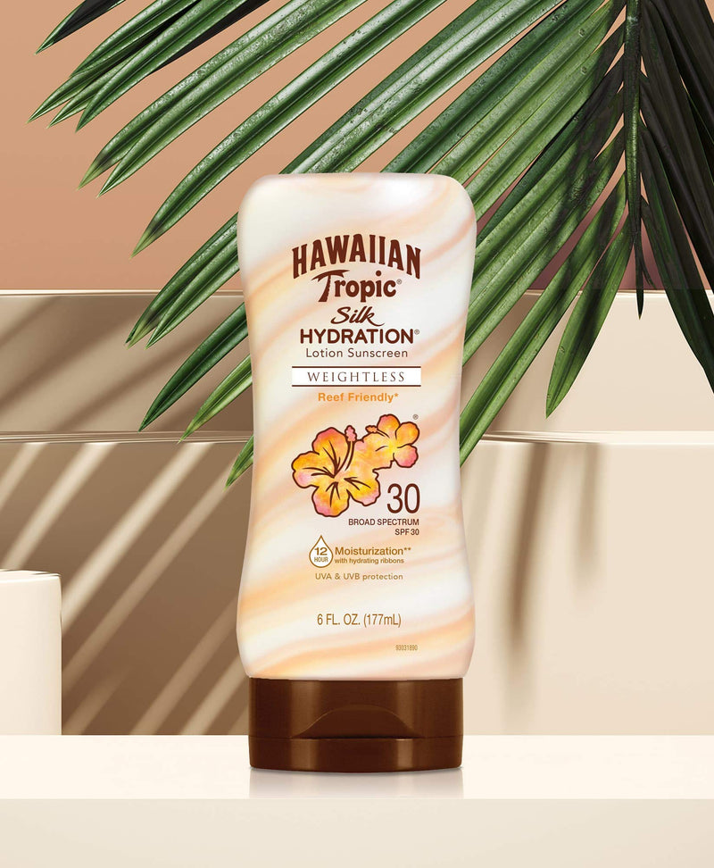 Hawaiian Tropic SPF30 Silk Hydration Lotion - 180 ml - NewNest Australia