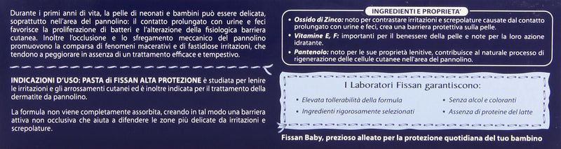 FISSAN - PASTA di Fissan Alta Protezione 100ml (pack of 1) 100 ml (Confezione da 1) 100.0 - NewNest Australia