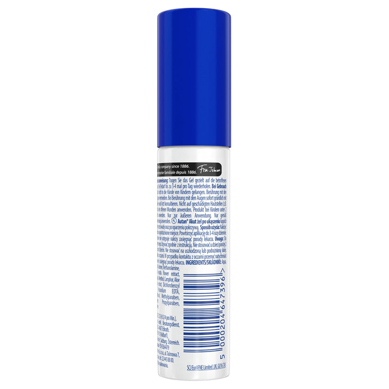Autan Acute Gel, soothing immediate aid after insect bites, 25ml, pack of 3 (3 x 25 ml) - NewNest Australia