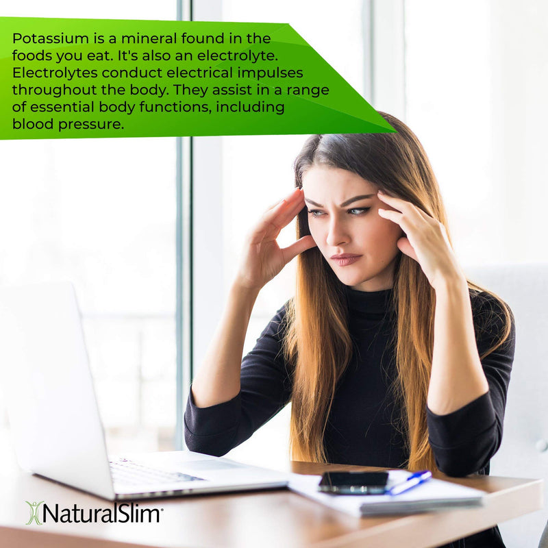 Naturalslim Kadsorb Natural Potassium Citrate - Supports Electrolyte Balance & Normal PH, Non-GMO & Gluten-Free, Absorbable Potassium Supplement with Essential Minerals - 99 mg 400 Capsules 400 Count (Pack of 1) - NewNest Australia