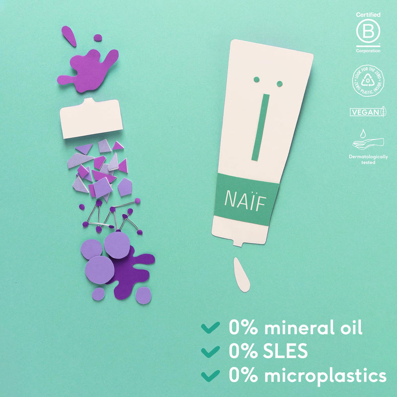 Naïf diaper cream perfume-free - 75ml - for babies and children - natural ingredients normal - NewNest Australia
