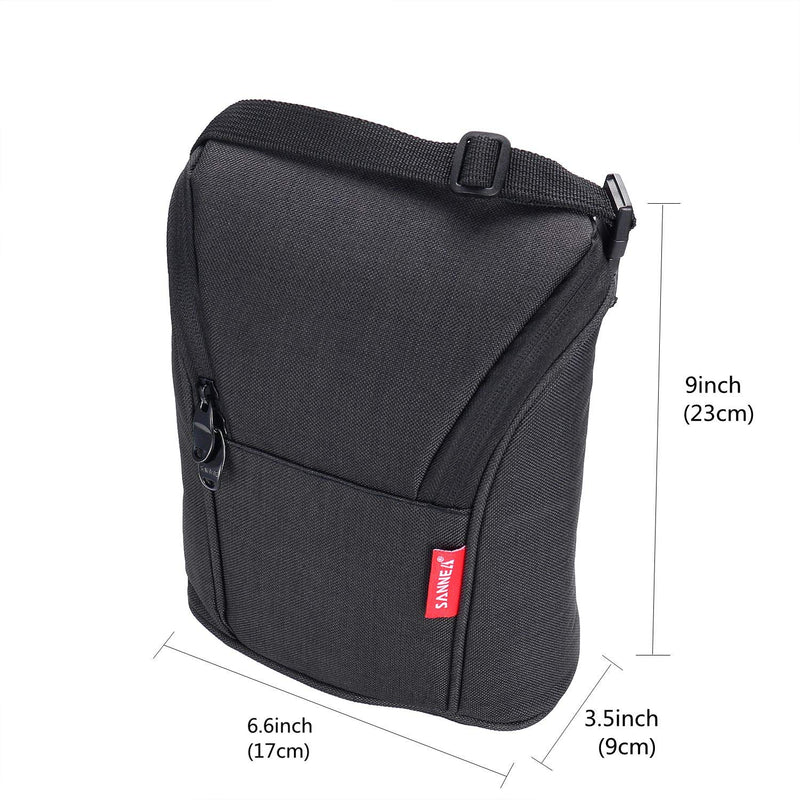 NewNest Australia - Lightweight Insulated Mini Lunch Bag,Cooler Lunch Box For Women,Men, Compact Lunch Pail for Office Black. 