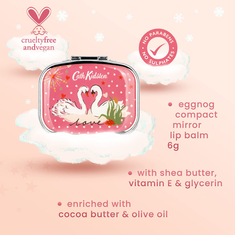 Cath Kidston Beauty Shine Bright Compact Mirror Lip Balm In Gift Box, 6G - NewNest Australia