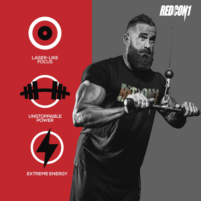 Redcon1 Total War - Pre Workout, 30 Servings, Boost Energy, Increase Endurance and Focus, Beta-Alanine, Caffeine (Blue Lemonade) Blue Lemonade 30 Servings (Pack of 1) - NewNest Australia