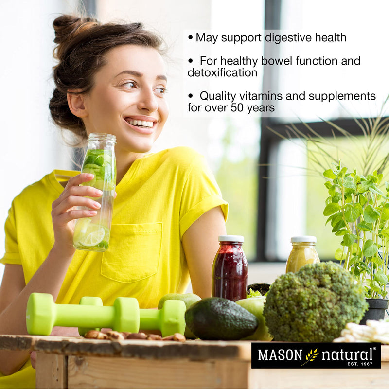 Mason Natural Peppermint Oil 50 mg"Enteric Coated" - Natural Gastrointestinal Comfort, Supports a Healthy Gut, Bowel Soothing Dietary Supplement, 90 Softgels - NewNest Australia