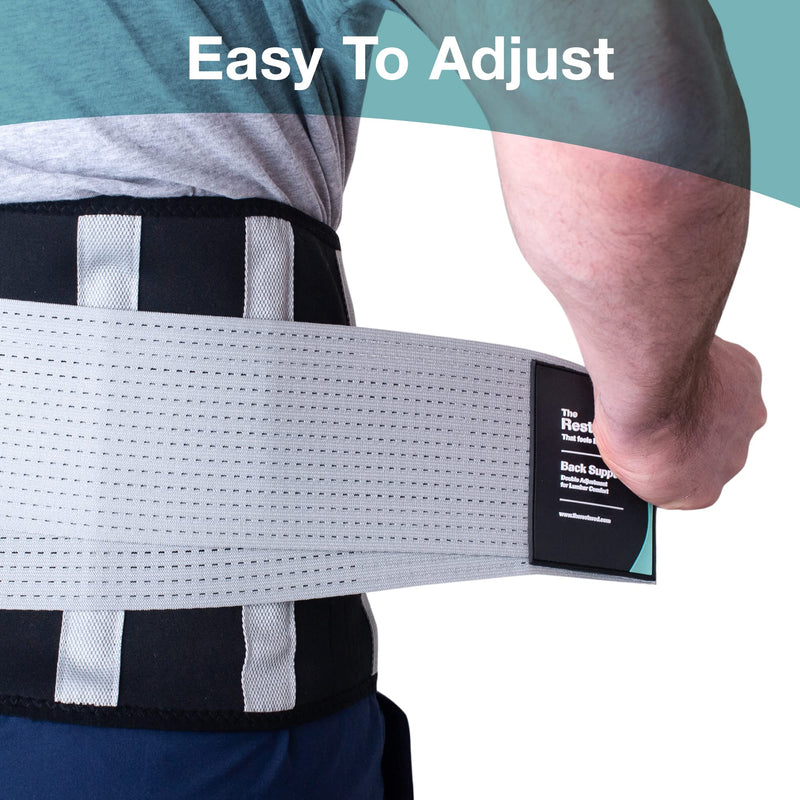 Back Support Brace - Lower Back Support - The Only Back Support Belt for Men and Women Certified by National Back Pain Association - Lumbar Support Belt - Medium - The Restored M - Waist 24 to 32 Inches / Size 8 to 12 - NewNest Australia