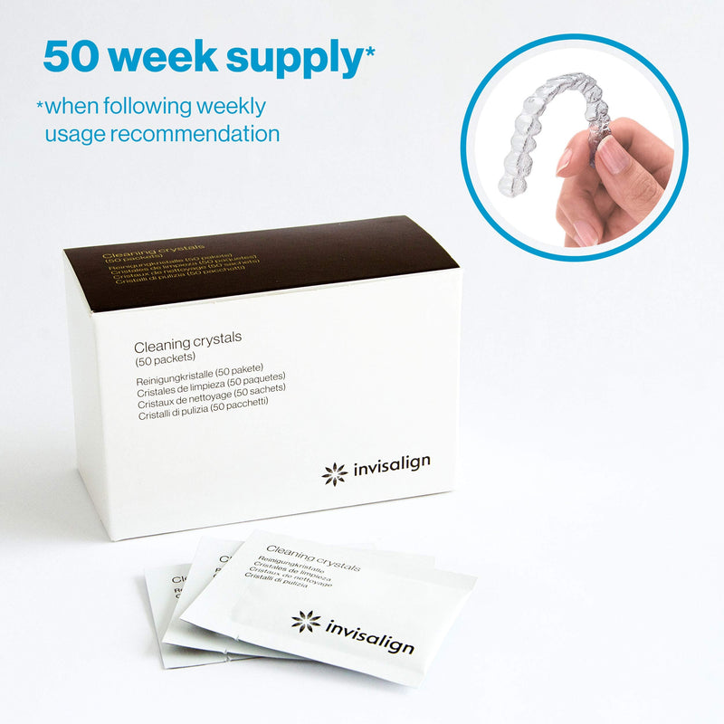 Invisalign® Cleaning Crystals for Clear aligners & retainers - NewNest Australia