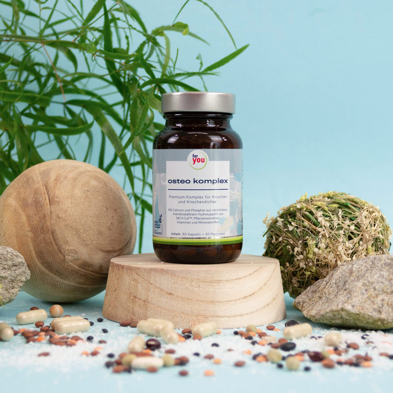 Osteo Complex | Premium Complex For Maintaining Normal Bone & Bone Density | With Natural Calcium & Phosphorus From Hydroxyapatite By Mch-Cal‚Ñ, Plant Extracts, Vitamins, Minerals | Best Before Date 04/24 - NewNest Australia