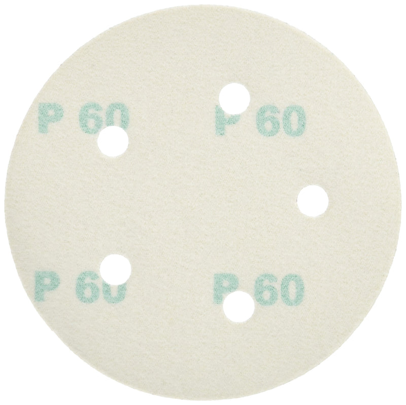 PORTER-CABLE 735500625 5-Inch 5-Hole Hook and Loop 60 Grit Sanding Discs (25-Pack) 60G, 25-Pack - NewNest Australia