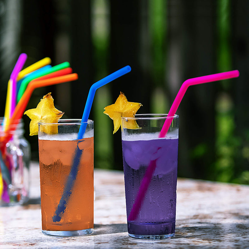 15 FITS All TUMBLERS Straws - Reusable Silicone Straws for 30 and 20 oz Yeti - Flexible Easy to Clean + 2 Cleaning Brushes - BPA Free, No Rubber Taste Drinking - Best Value for Money Pack - NewNest Australia