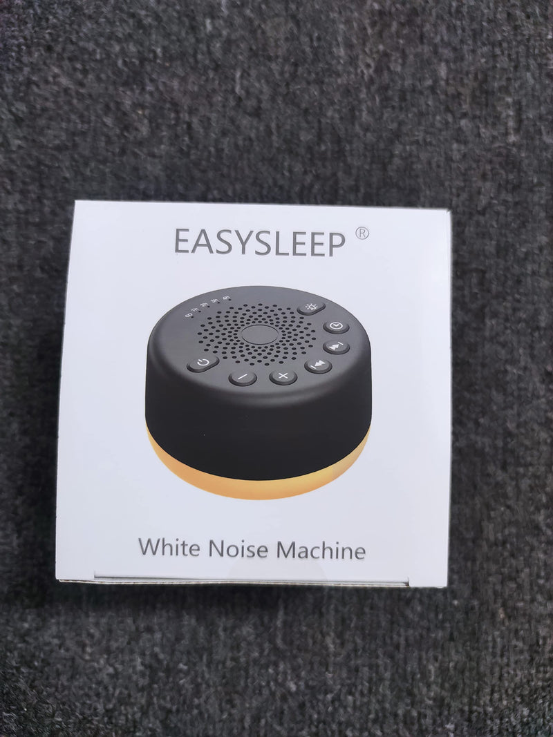 Easysleep Sleep Aid White Noise Machine Baby White Noise Natural Sounds Baby Children Adults With 25 Sounds 5 Timing 4 Night Light Smart For Insomniac Tinitus Office Travel Home - NewNest Australia