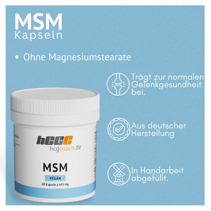 hCGC® stabilization package for 21 days of metabolic treatment - complete set with vitamin complex, OPC grape seed, MSM & Omega-3 capsules - NewNest Australia