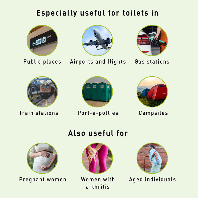 PeeBuddy 10 Funnels Portable Female Urination Device | Disposable Female Urinal Funnel | Travel, Camping, Hiking and Outdoor Activities | Discreet and Compact Stand and Pee Funnel for Women, Girls - NewNest Australia