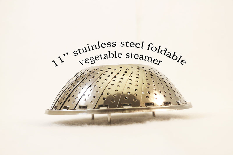 ExcelSteel Stainless Steel Foldable Vegetable Steamer - NewNest Australia