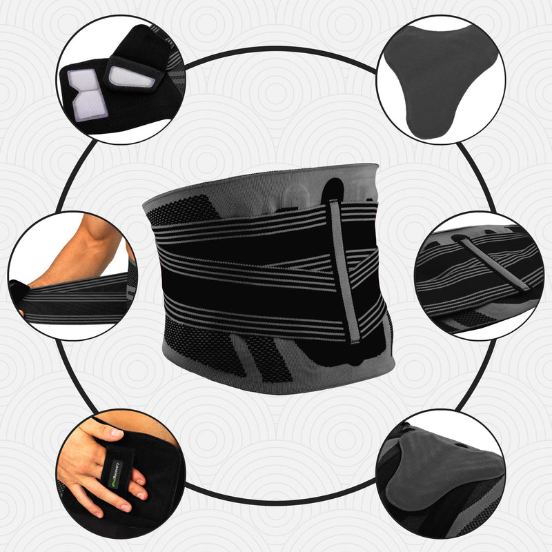 Back Support for Men & Women - Back Support Belt for Work & Sports - Lower Back Support for Sciatica, Herniated Disc, Scoliosis & Back Pain - NewNest Australia
