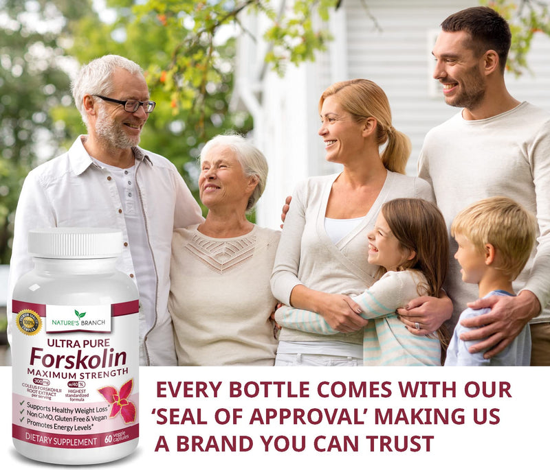 Premium 100% Ultra Pure Forskolin for Weight Loss Max Strength w/ 40% Standardized Coleus Forskohlii Root Extract Powder Belly Buster Supplement - Extreme Keto Advanced Boost Complex - 60 Diet Pills - NewNest Australia