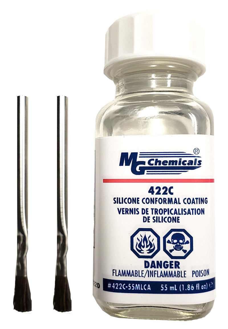 MG Chemicals - 422C-55MLCA 422C Silicone Conformal Coating 55 mL Bottle - NewNest Australia