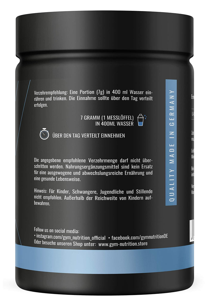 L-Glutamine Ultrapure Powder Extra High Dosage & 99.5% Pure - Laboratory Tested And Vegan - Ideal For Body Builders Made In Germany 500 G (Mango-Maracuja) Mango-Maracuja - NewNest Australia