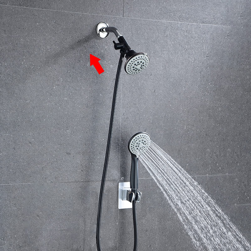 Little World Shower Arm Diverter Valve - 3 Way Shower Diverter Valve, G1/2 Solid Brass Shower Head Valve Diverter for Universal Hand Held Showerhead and Fixed Spray Head Shower System (ORB, Black) - NewNest Australia