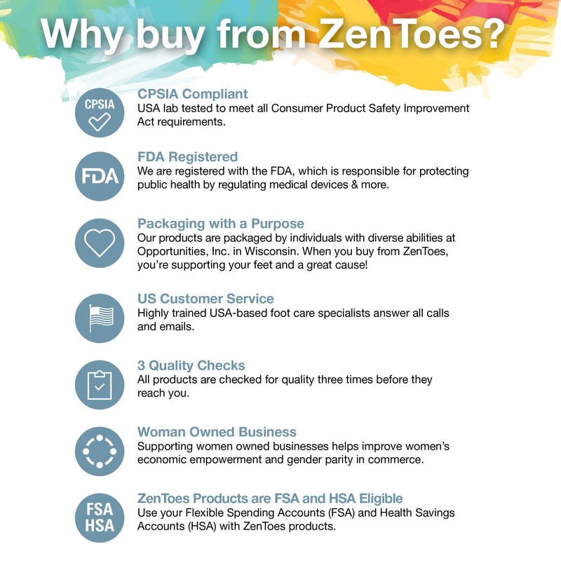 ZenToes 48 CT Bunion Cushions Waterproof and Odor Resistant Toe and Foot Protector Pads 48 Count (Pack of 1) - NewNest Australia