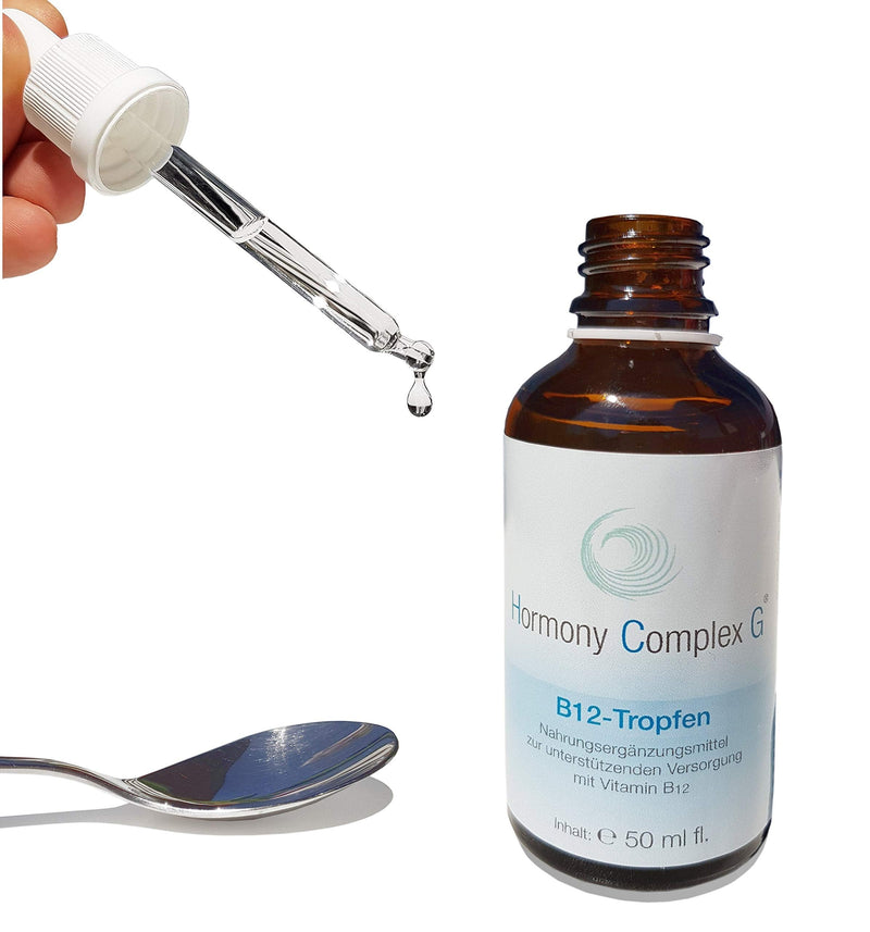 Hormony Complex G B-12 Drops with Extended Food List, 50 ml Bottle for hCG Diet (Metabolic Treatment), No C30 Globules - NewNest Australia