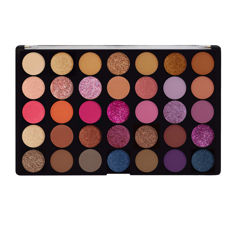 Profusion Cosmetics Lovestruck 35 Shade Master Eyeshadow Palette (roses are red, violets are blue, this Lovestruck palette will make you swoon) - NewNest Australia