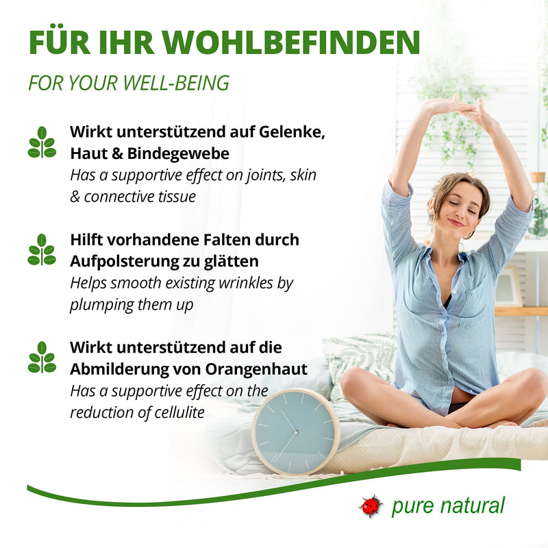 MoriVeda BioCell® Collagen capsules I 120 pieces I with collagen II, hyaluronic acid and condroitin sulfate with high bioavailability I for skin, hair and joints I Biocell® Collagen made in Germany I 2x60 BioCell 120 pieces (pack of 2) - NewNest Australia