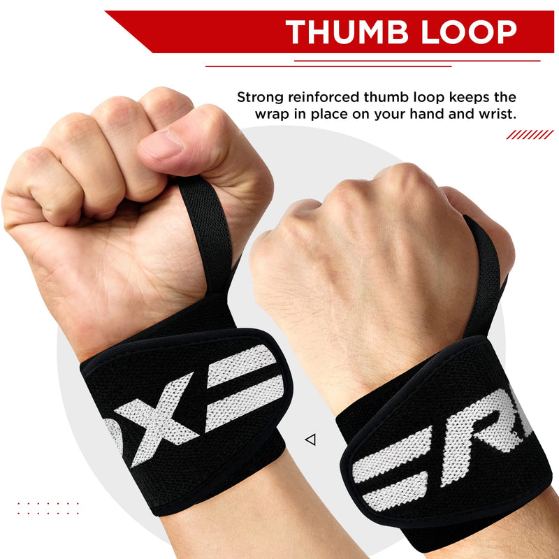 Rdx Wrist Bandages Fitness Strength Sports, Approved Ipl Uspa, 45 Cm Gym Bandage Wrist Wraps Straps, Wrist Support Wrist Wraps Strength Training Weightlifting Accessories Men Women Lifting Straps - NewNest Australia
