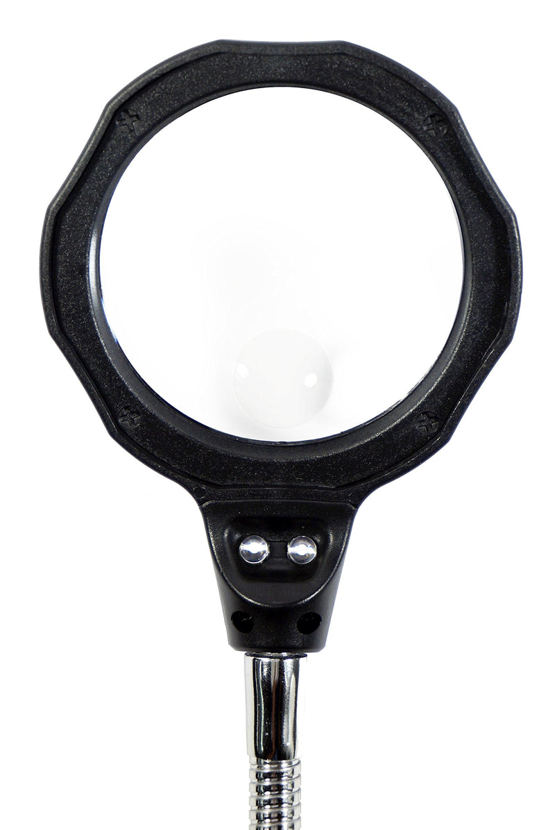 SE Illuminated Helping Hand Magnifier with Dual Magnification - MZ193L - NewNest Australia