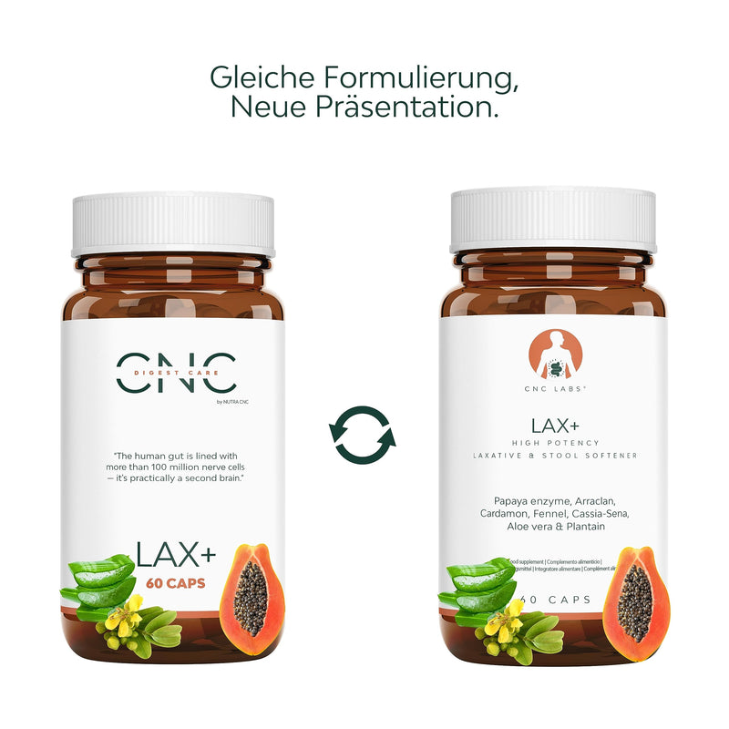 Lax+ 7-In-1 | Laxative For Constipation, Stool Softener, 100% Natural, Laxative Fast Acting Strong, Relieves Constipation | Papaya, Arraklan, Cardamom, Fennel, Sena, Aloe & Plants - NewNest Australia