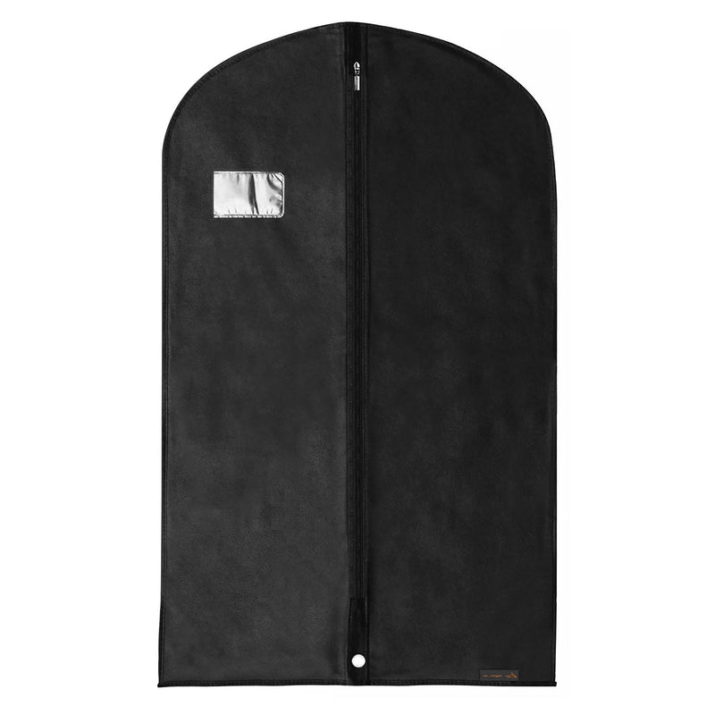 NewNest Australia - Hangerworld 3 Black 40inch Breathable Suit Coat Garment Clothes Carry Cover Protector Bags 