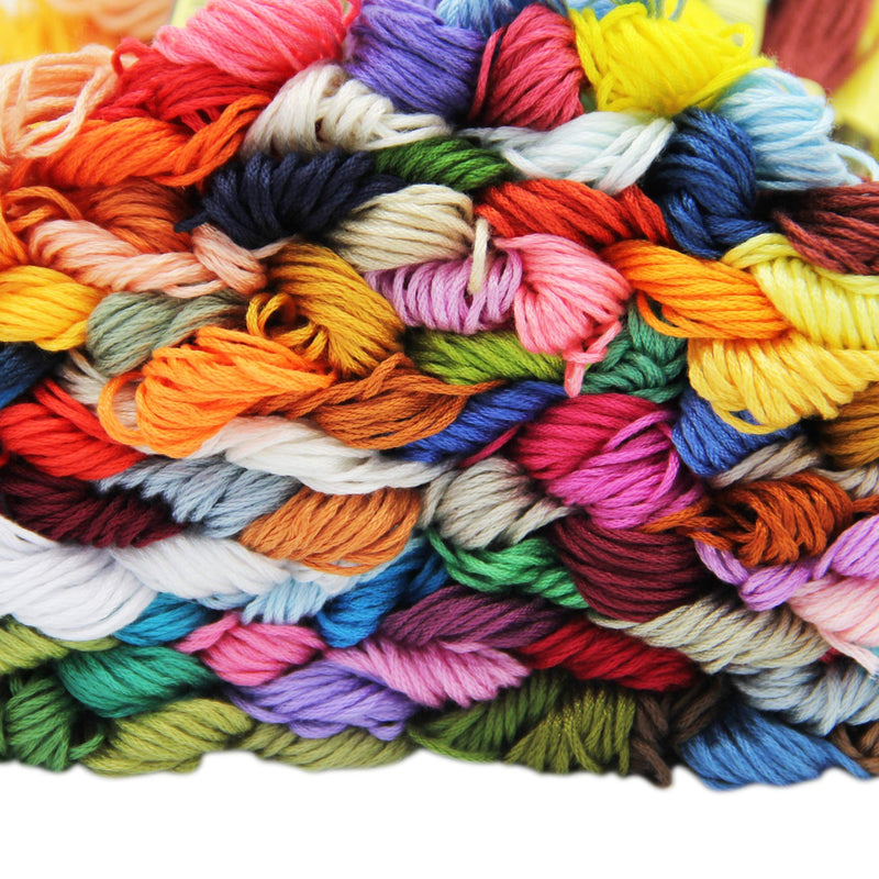 ATDAWN Rainbow Color Embroidery Thread,Cross Stitch Threads, Bracelets Floss, Crafts Floss (200 Colour) - NewNest Australia