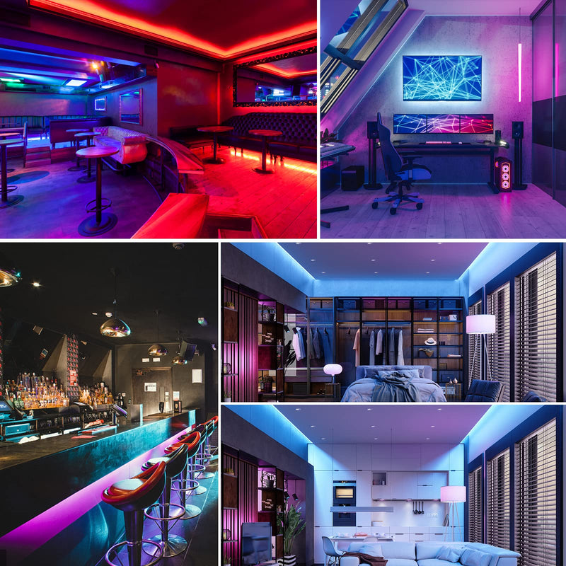 GXILEE Led Light Connectors, 4 Pin Led Connectors for 10mm Waterproof or Non-Waterproof 5050 RGB Strip 10 Pack, Strip to Wire Connection Without Stripping, Include 16.4ft 22 Gauge Led Extension Cable - NewNest Australia