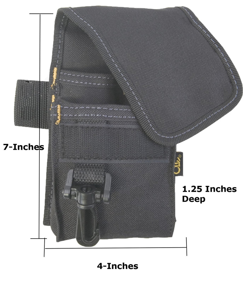 Custom Leathercraft CLC 1104 Construction Multi-Purpose Poly Tool Holder, Cell Phone Holder 1 - NewNest Australia