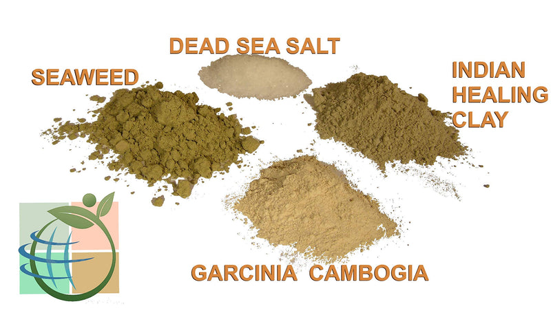 DIY Body Wrap: SPA Formula for Home Use: Seaweed, Healing Clay, Garcinia Cambogia, and Dead Sea Salt - NewNest Australia