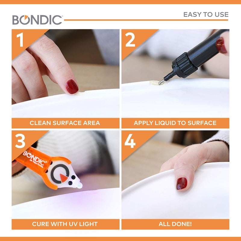 Bondic LED UV Liquid Plastic Welding Starter Kit Original Version - NewNest Australia