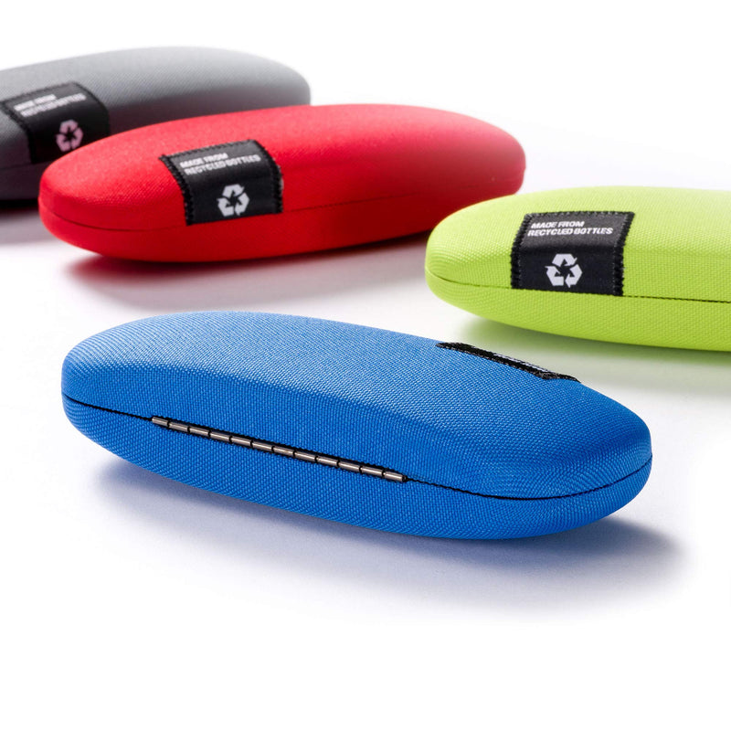 FEFI - Hardcase glasses case with fabric cover made from recycled PET bottles gray - NewNest Australia