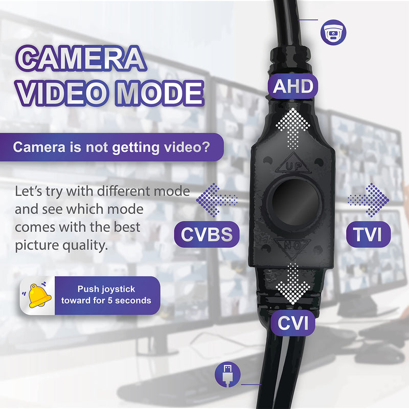 5MP Lite/ 2MP 24/7 Full-Color HD TVI/CVI/AHD/CVI Turret Dome CCTV Security Camera, Indoor Outdoor Color Night Vision Waterproof Analog Surveillance Camera 2.8mm Lens - NewNest Australia
