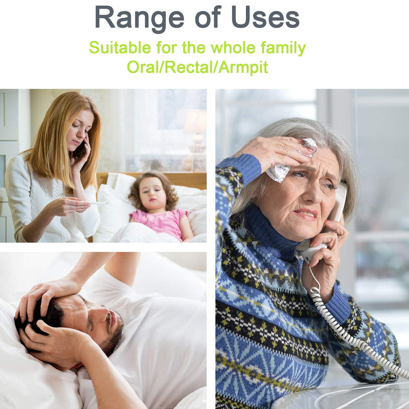 Temperature Thermometer for Adults Kids and Children - Fast and Accurate Medical Thermometer - Easy to Use Body and Oral Thermometer with Fever Alarm Child Thermometer - NewNest Australia