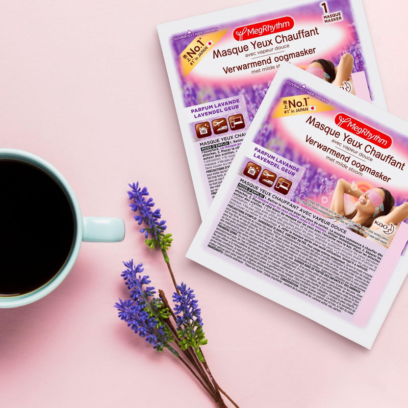 MegRhythm Good Night Heat Patch - Contents: 5 warming neck patches - Relaxation and helps reduce stress - With lavender scent - NewNest Australia